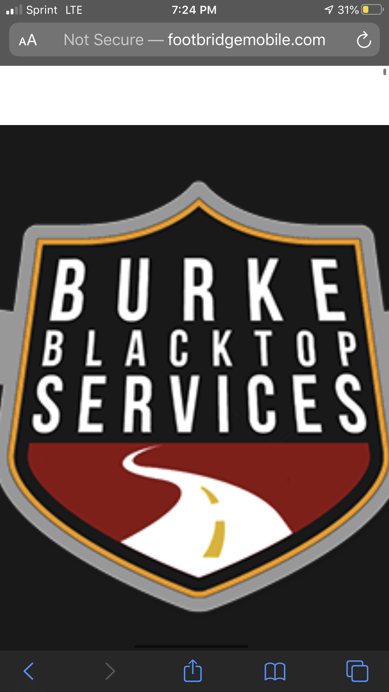 Burke Blacktop Services Logo