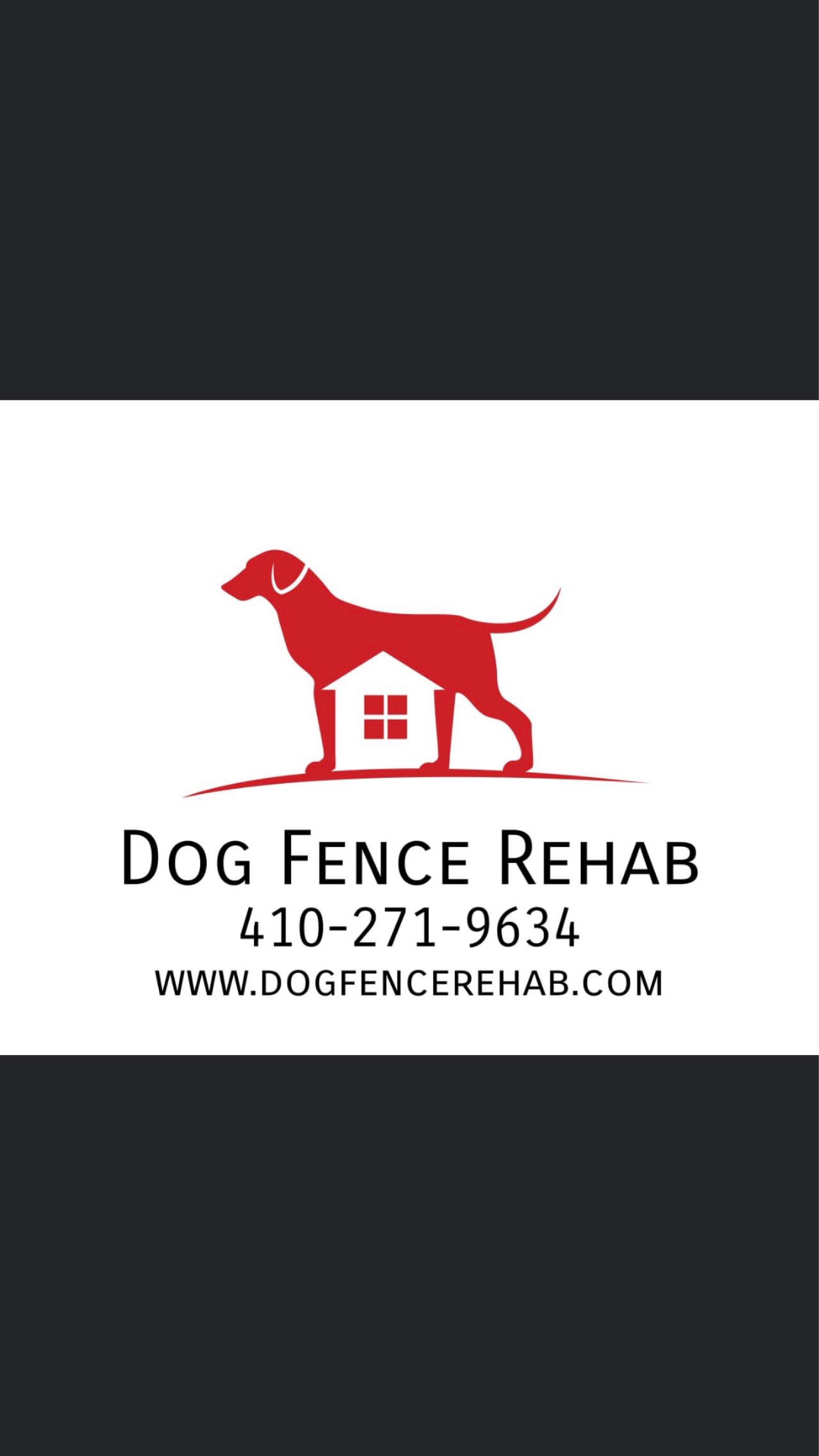 Dog Fence Rehab Logo