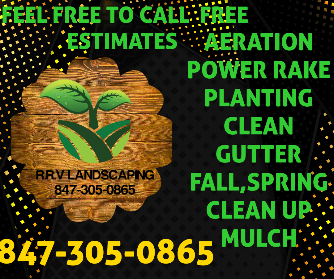 R.R.V Landscaping Logo
