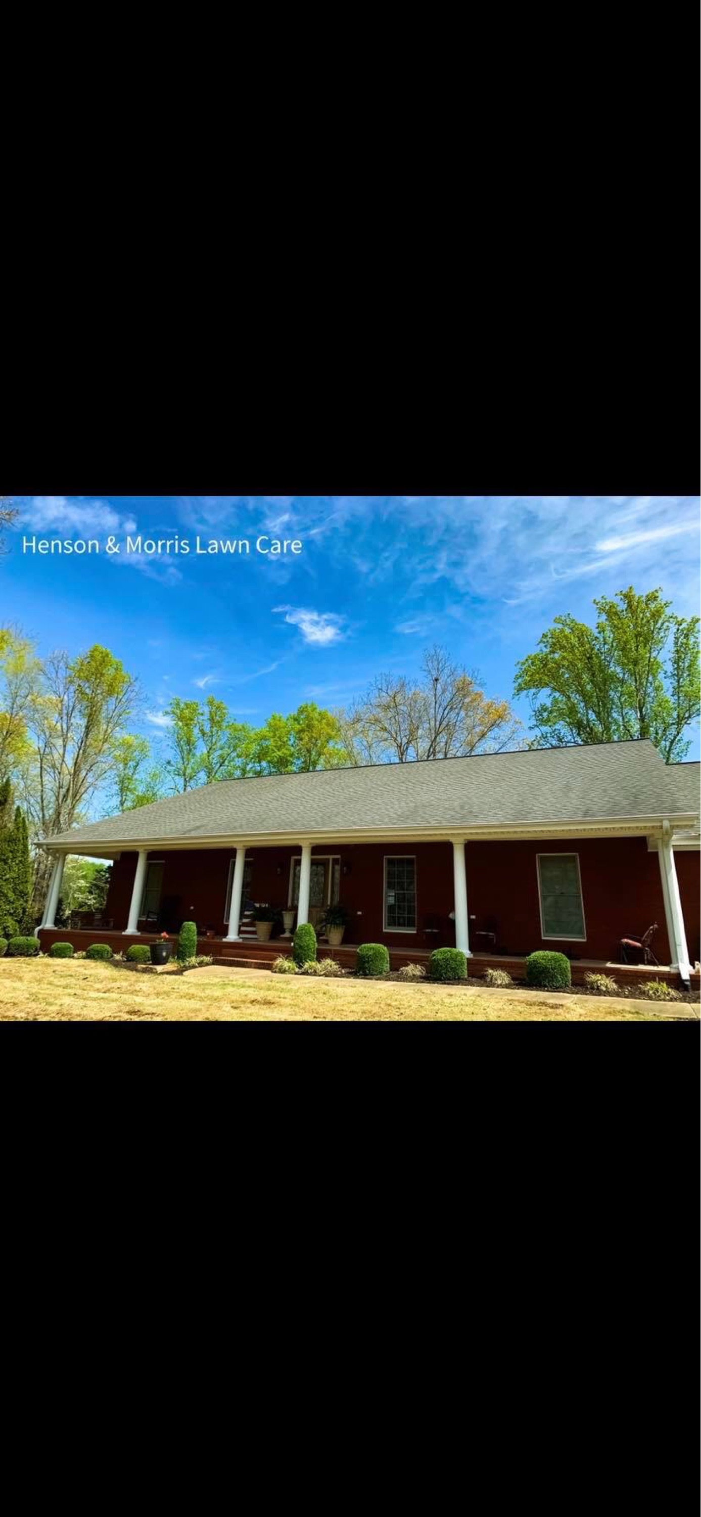 Henson and Morris Lawn Care Logo