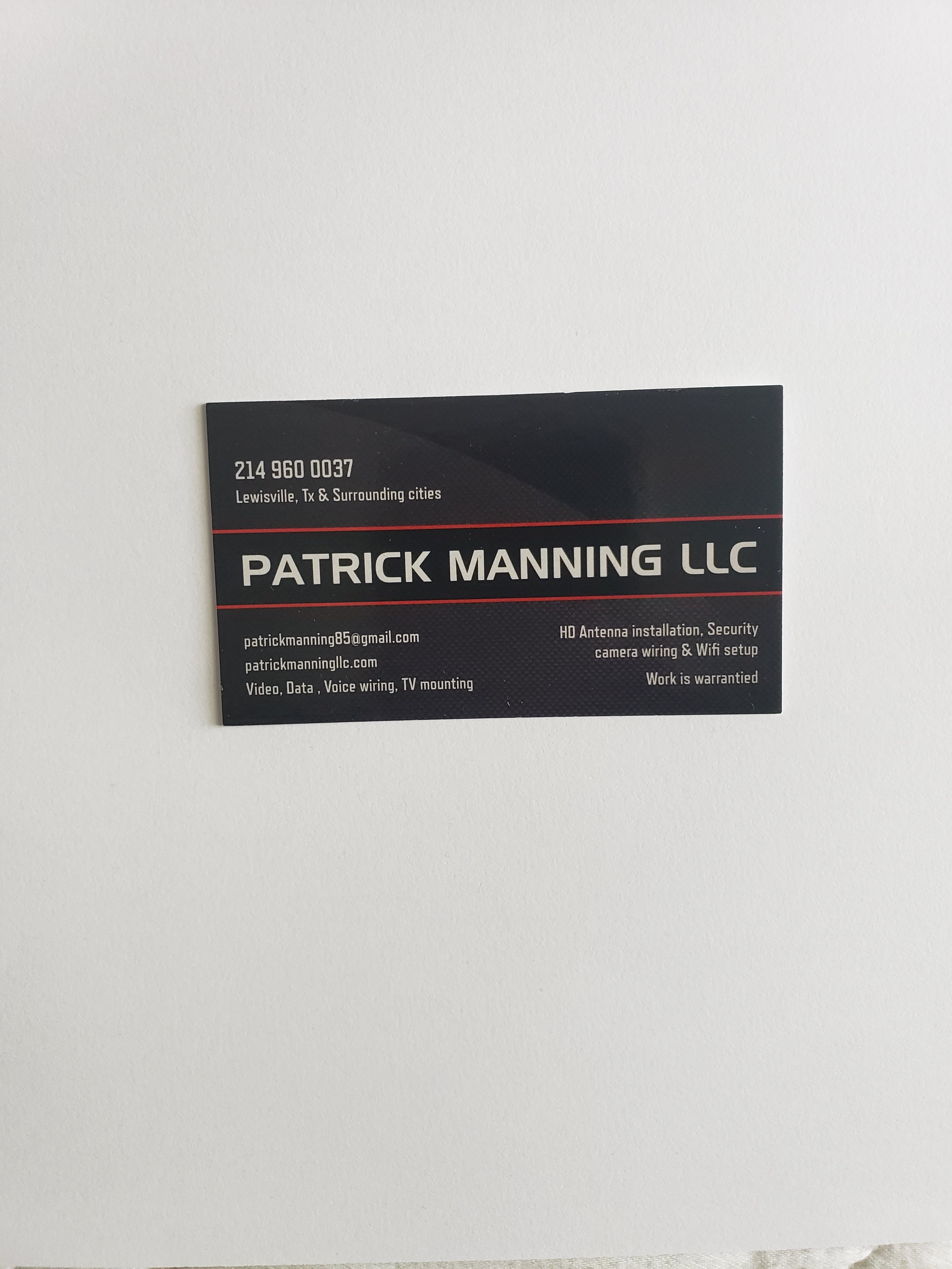 Patrick Manning, LLC Logo