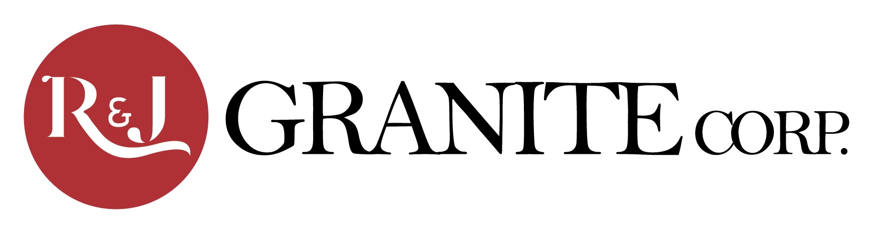 R & J Granite Logo