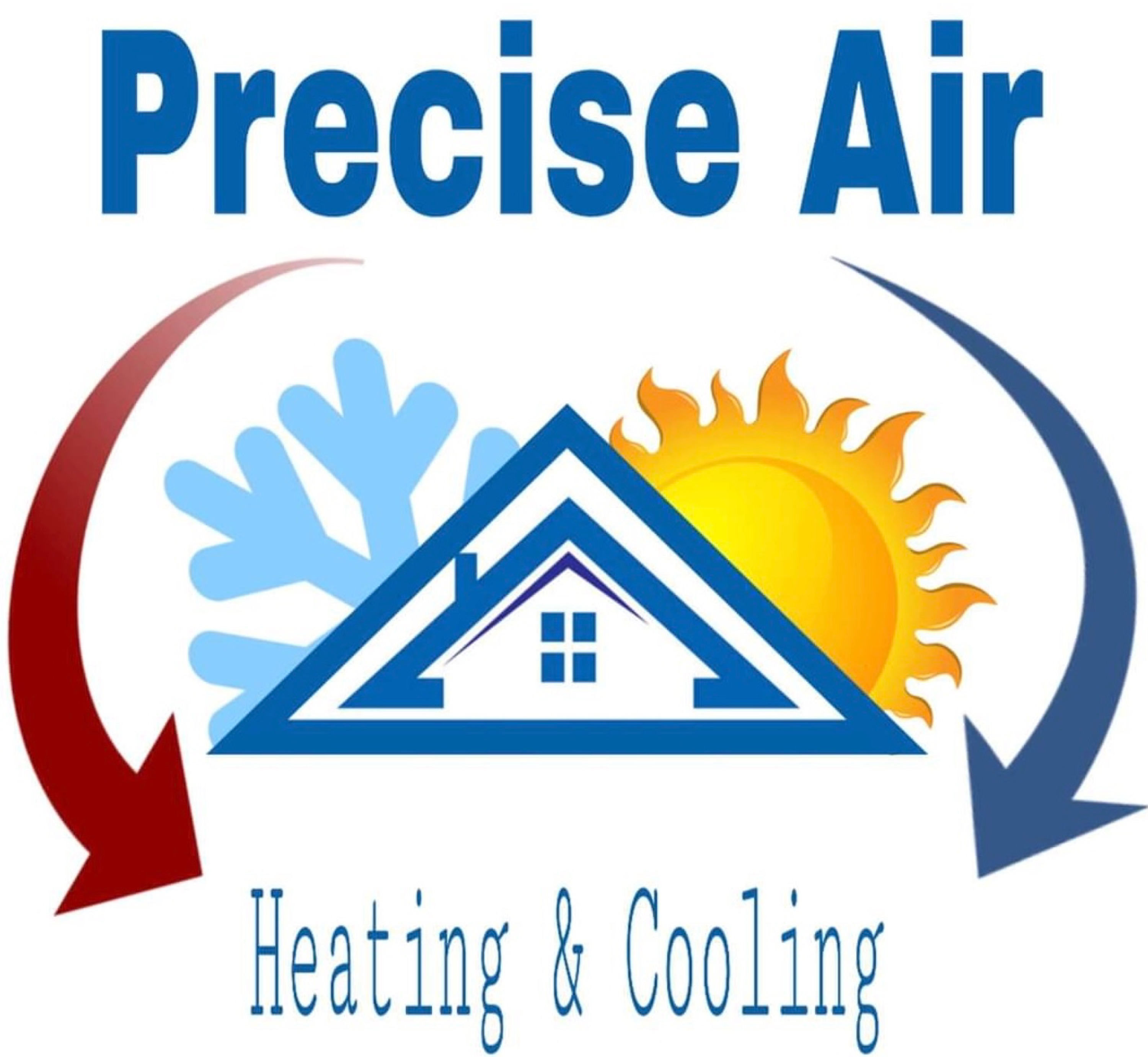 Precise Air Heating & Cooling Logo