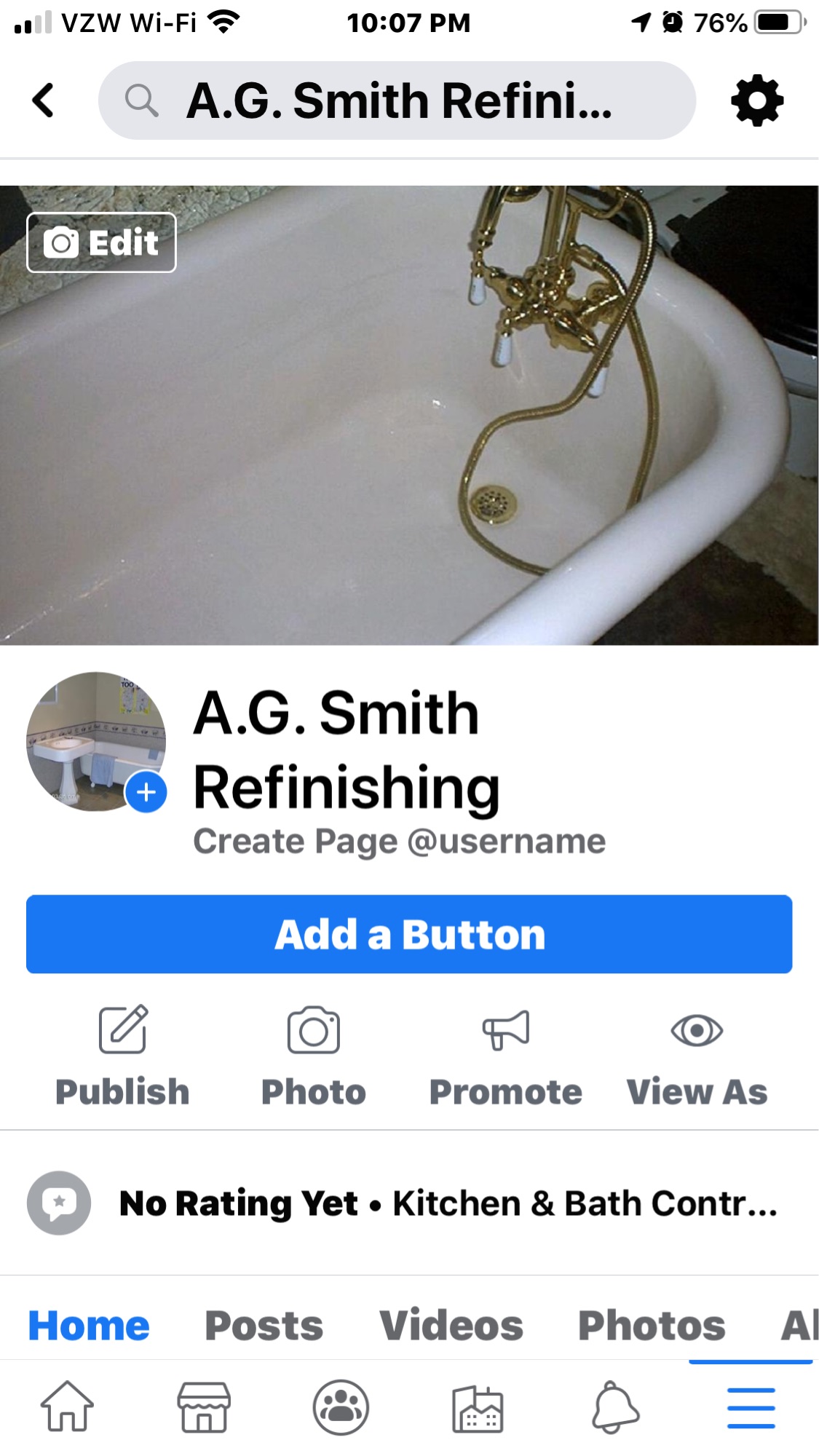 A.G. Smith Refinishing Logo