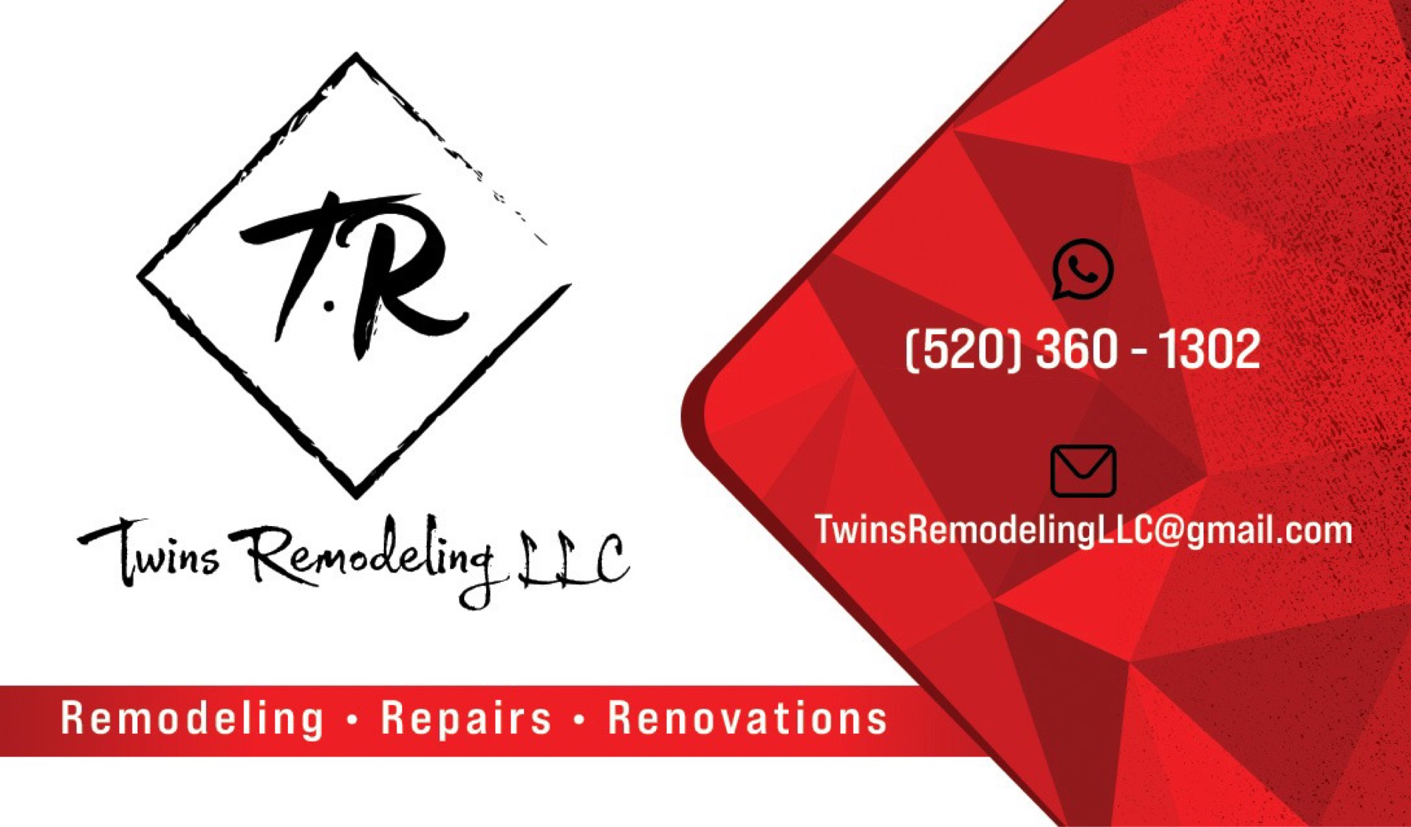 Twins Remodeling LLC - Unlicensed Contractor Logo