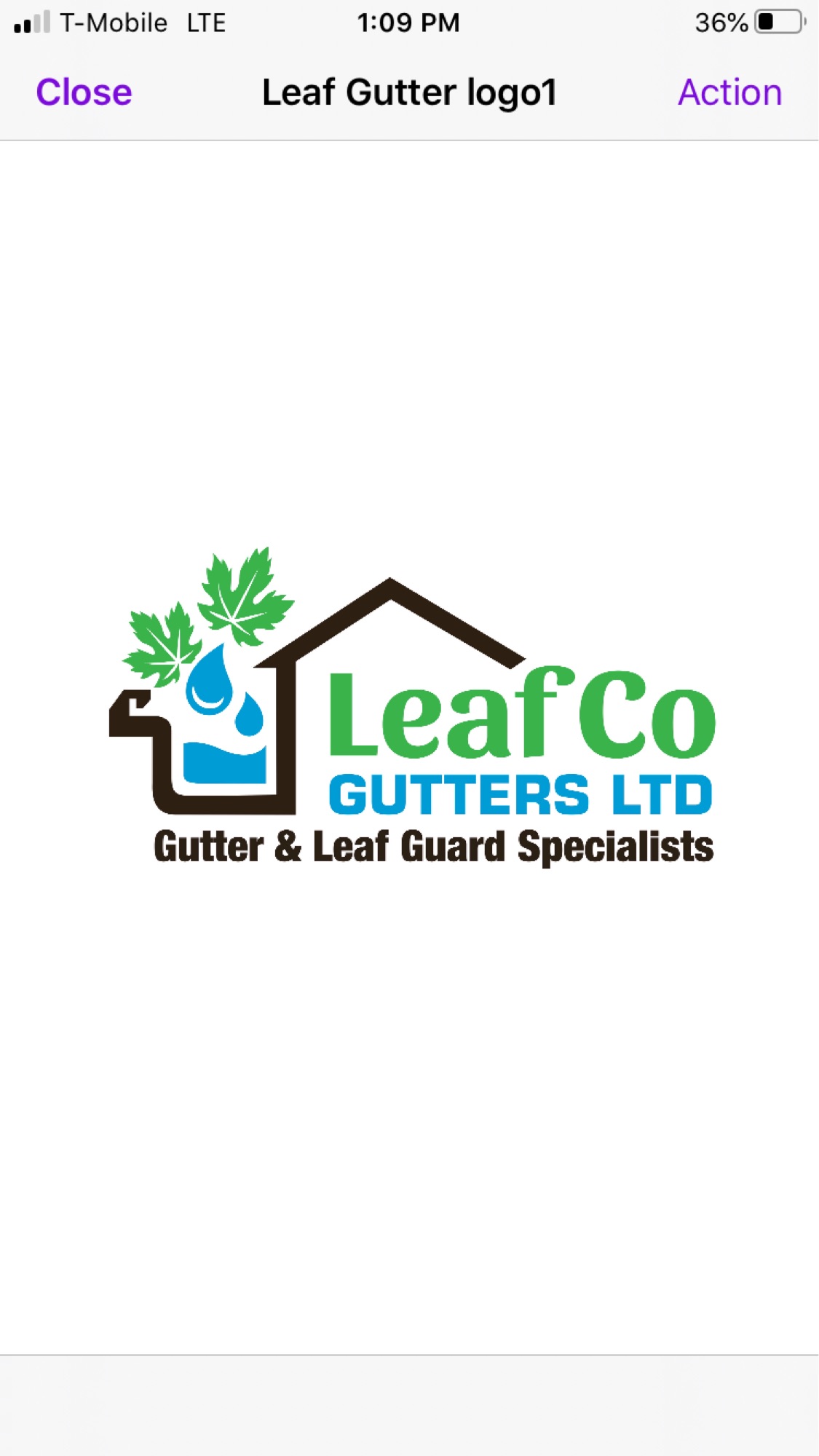 LeafCo Gutters, LTD Logo