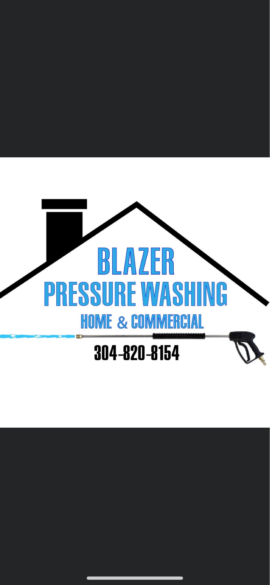 Blazer Pressure Washing Logo