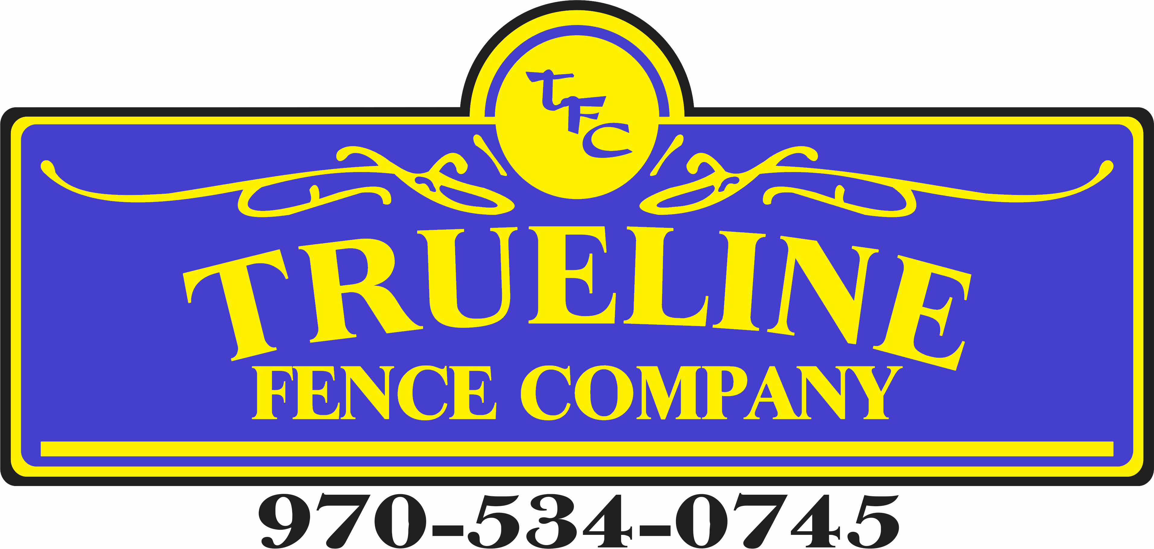 Trueline Fence Company Logo