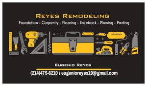 Reyes Remodeling Logo