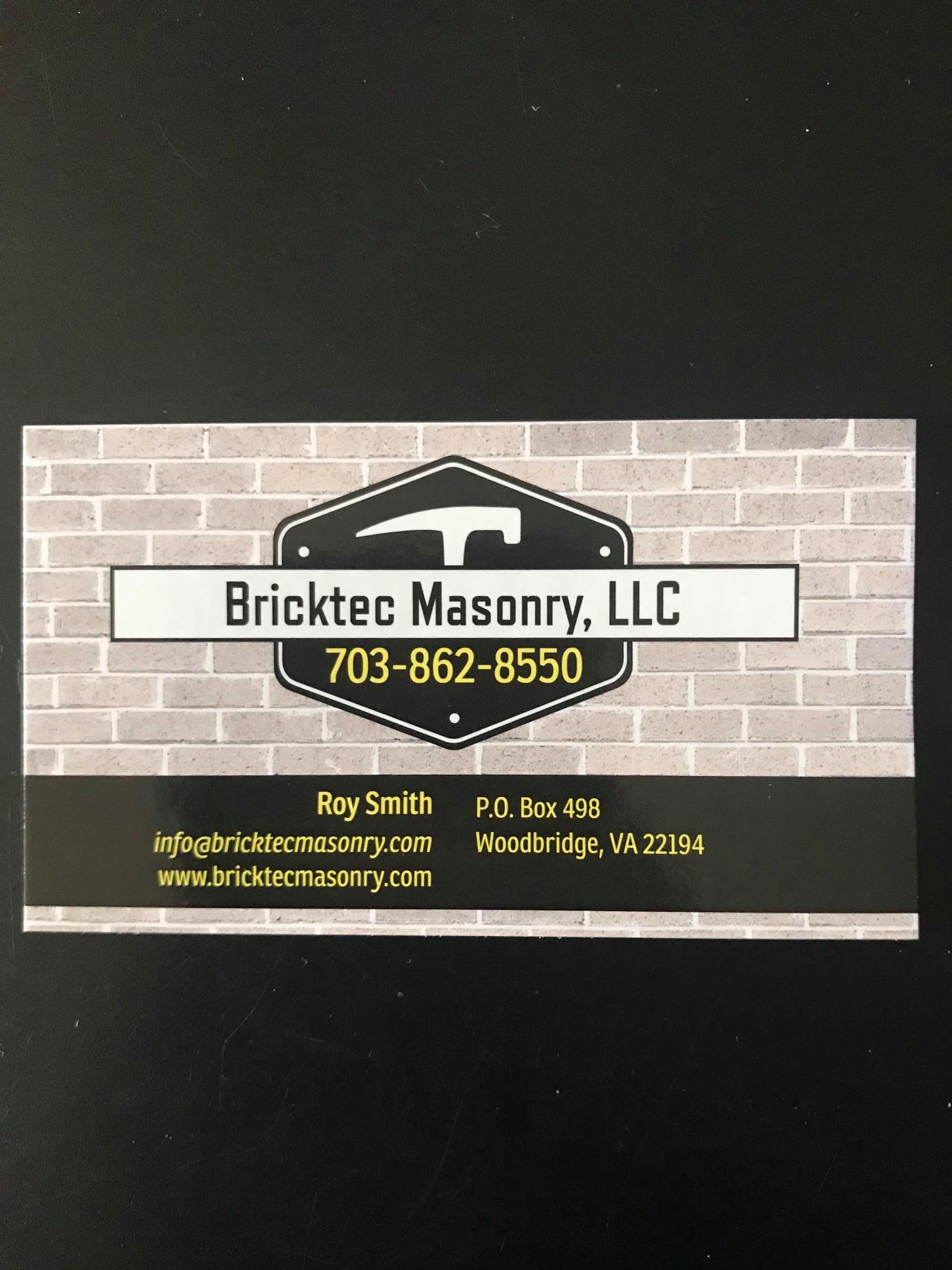 Bricktec Masonry, LLC Logo