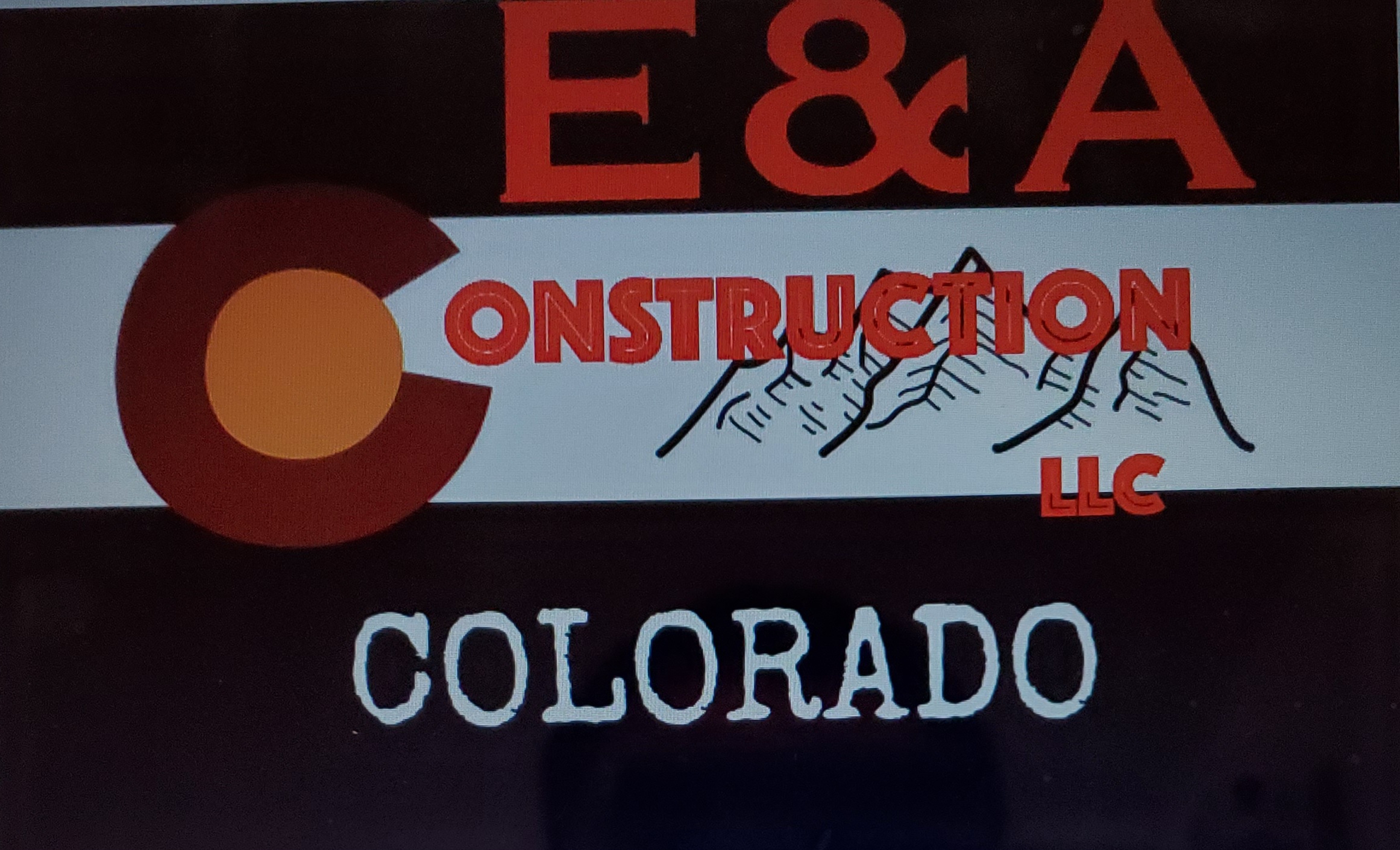 E & A Construction Logo