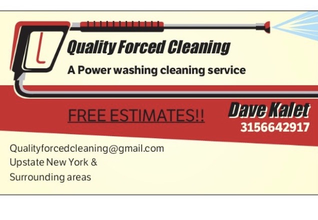 Quality Forced Cleaning Logo