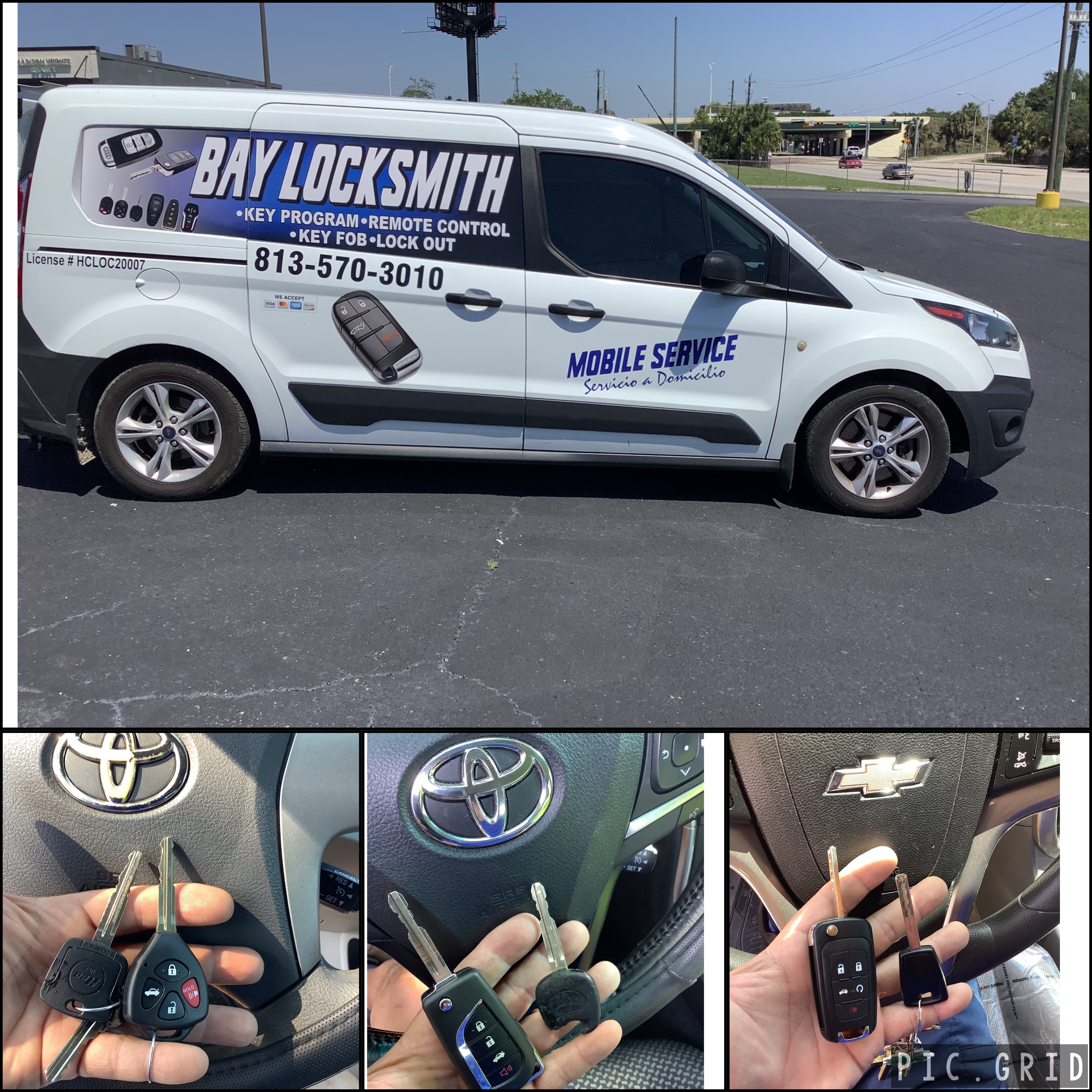 Bay Locksmith Logo