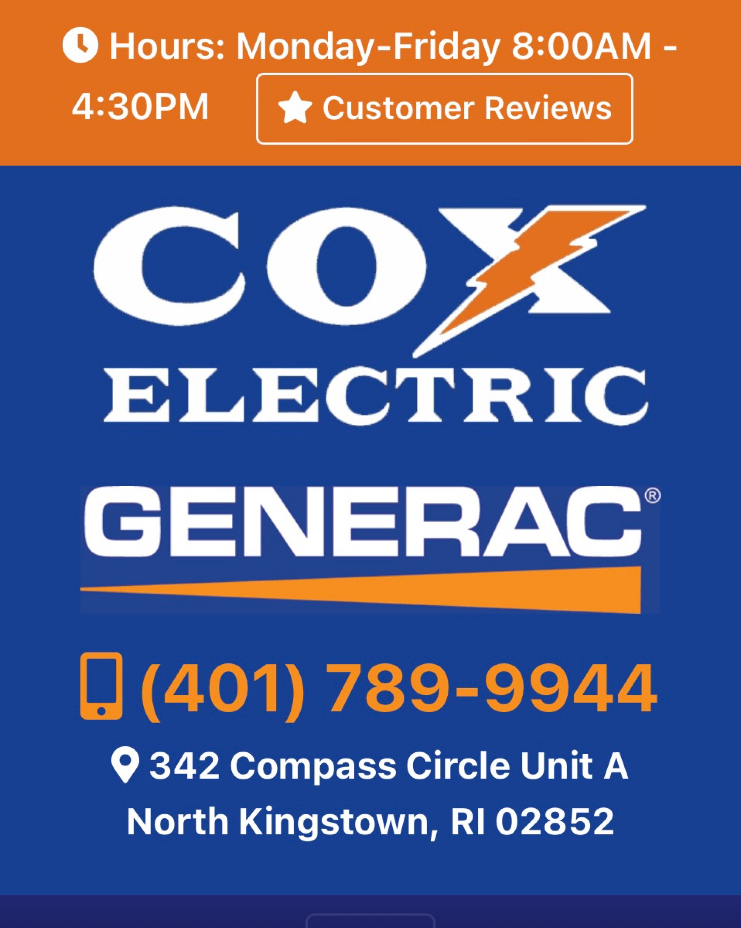 Cox Electric, LLC Logo