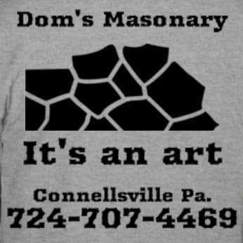 Dom's Masonry & More Logo