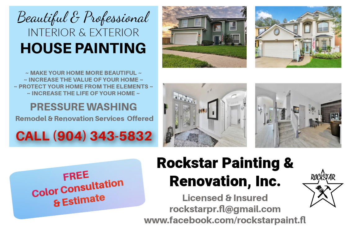 Rockstar Painting & Renovation, Inc. Logo