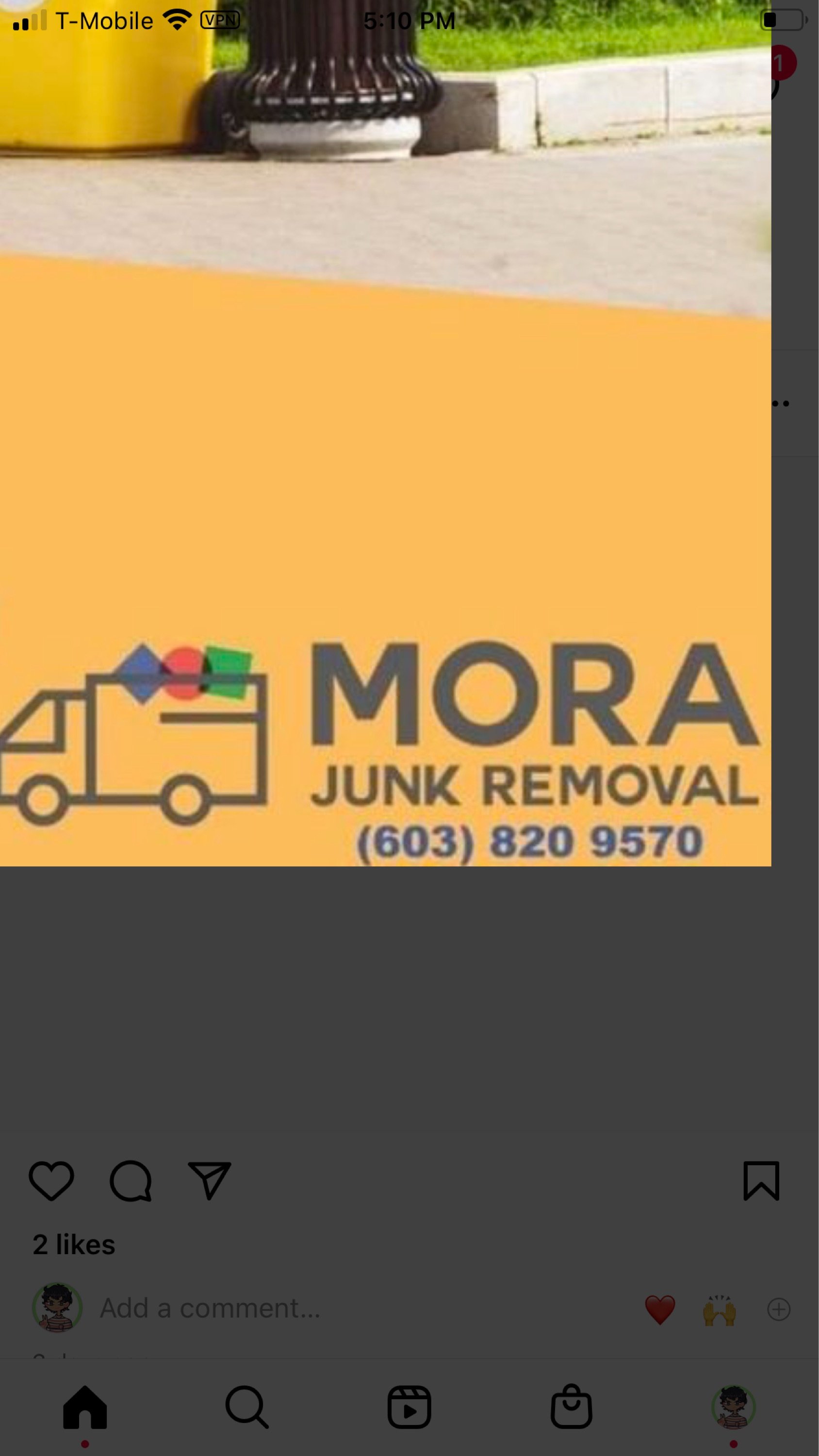 Mora Junk Removal Logo