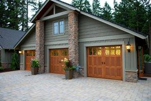 16x7 Model 2217 Flush Almond Garage Door Installed By The Richmond Store Teamappledoor Garage Doors Door Installation Doors