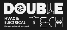 Logo for DoubleTech HVAC & Electrical