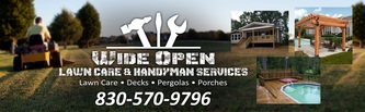 Wide Open Lawn Care & Handyman Services LLC  Facebook logo