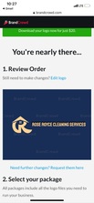 Logo for Rose Royce Cleaning Services