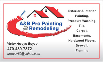 A&B Pro Painting and Remodeling logo