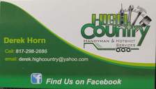 Avatar for High Country Handyman & Hotshot Services