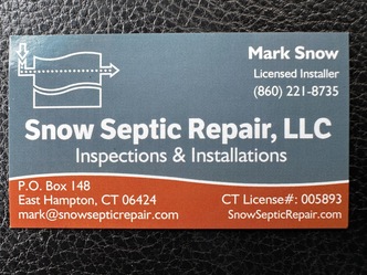 Snow Septic Repair, LLC logo