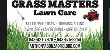 Logo for Grass Master Lawn Care