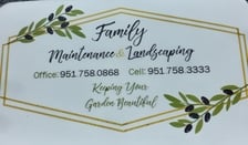 Avatar for Family Maintenance and Landscaping