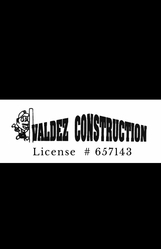 Valdez Construction - logo