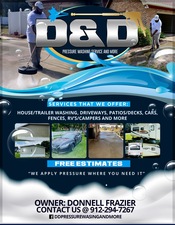 Avatar for D&D Pressure washing service and more 