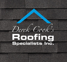 Logo for Derek Cook's Roofing Specialists Inc