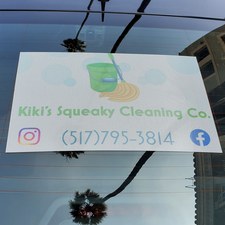 Logo for Kiki's Squeaky Cleaning Co.