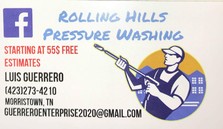 Logo for Rolling Hills Pressure Washing