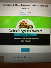 Logo for Cash's Eazyy Cut Lawncare