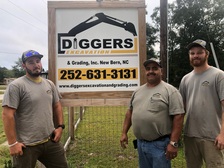 Logo for Diggers Excavation & Grading