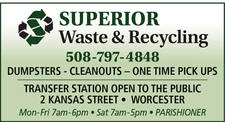 Superior Waste & Recycling logo