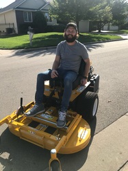 Bearded Mowing logo