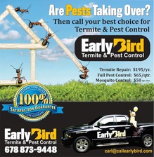 Early Bird Termite & Pest Control logo