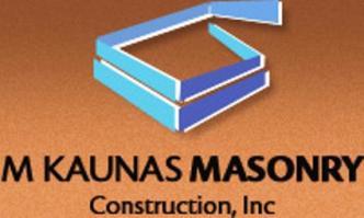 M. Kaunas Masonry Construction, Inc. logo
