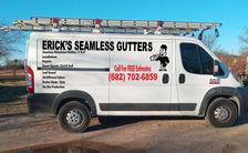 Erick's Seamless Gutters logo