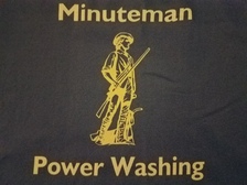 Logo for Minuteman Power Washing