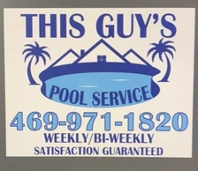 Logo for This Guy's Pool Service,LLC - Product/Service - Princeton, Texas - 140 Photos Facebook