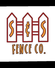 S & S Fence Co. logo