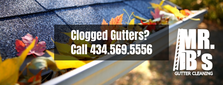 Logo for Mr. B's Gutter Cleaning