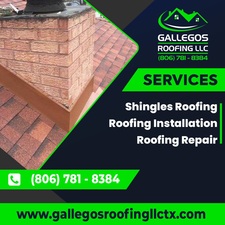 Logo for Gallegos Roofing
