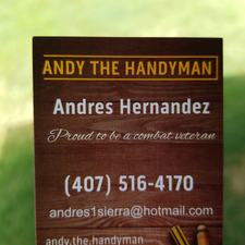 Logo for Andy The Handyman