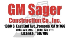 G.M.Sager Construction Co, Inc. logo