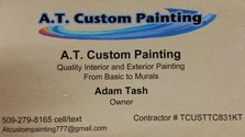 A.T. Custom Painting logo